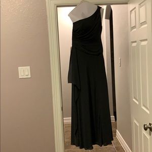 David’s Bridal Georgette Cascade dress size 8